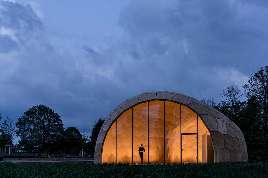 國外裝配的輕型木殼展覽館展廳設(shè)計圖2 國外裝配的輕型木殼展覽館展廳設(shè)計圖2